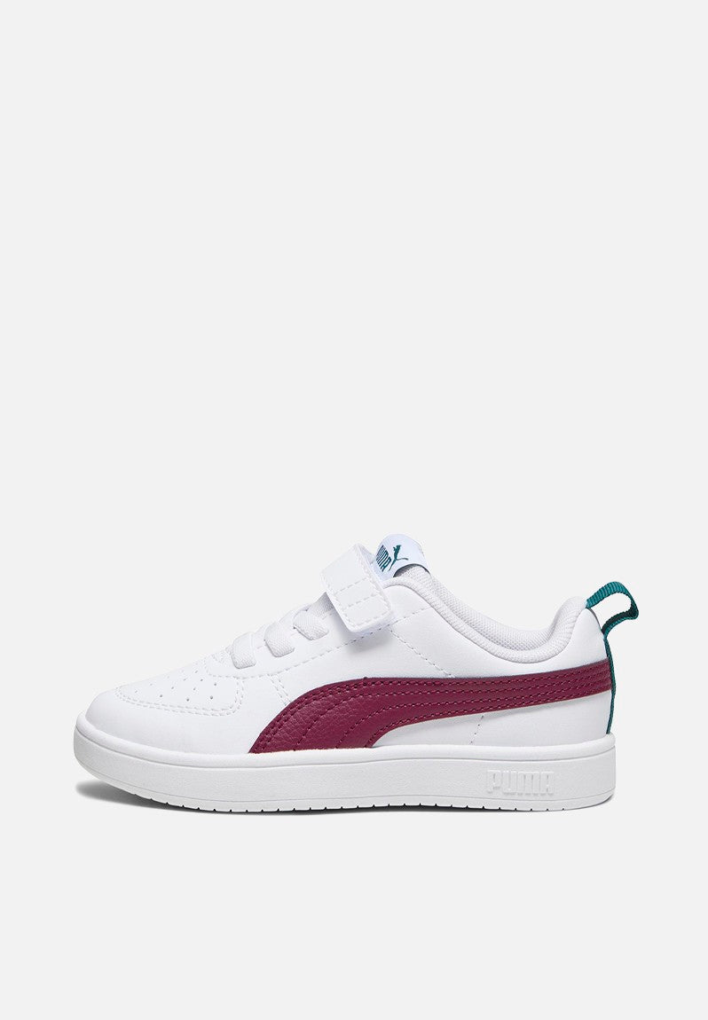 Puma Kids Rickie Ac+ Ps Shoes In White Multi