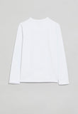 Soviet Boys Talon Long Sleeves V-Neck T-Shirt In White