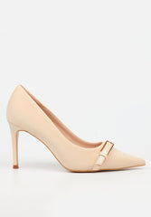Butterfly Feet Ladies Venice 1 Heels In Beige