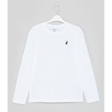 Polo Boys Ashton Long Sleeve T-Shirt In White