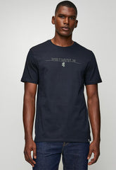 Pringle Mens Gerald Embroidery T-shirt In Navy