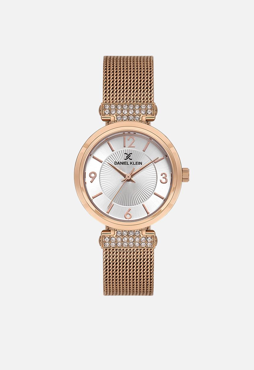 Danile Klein Rose Gold Strap Watch For Ladies