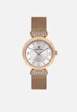 Danile Klein Rose Gold Strap Watch For Ladies
