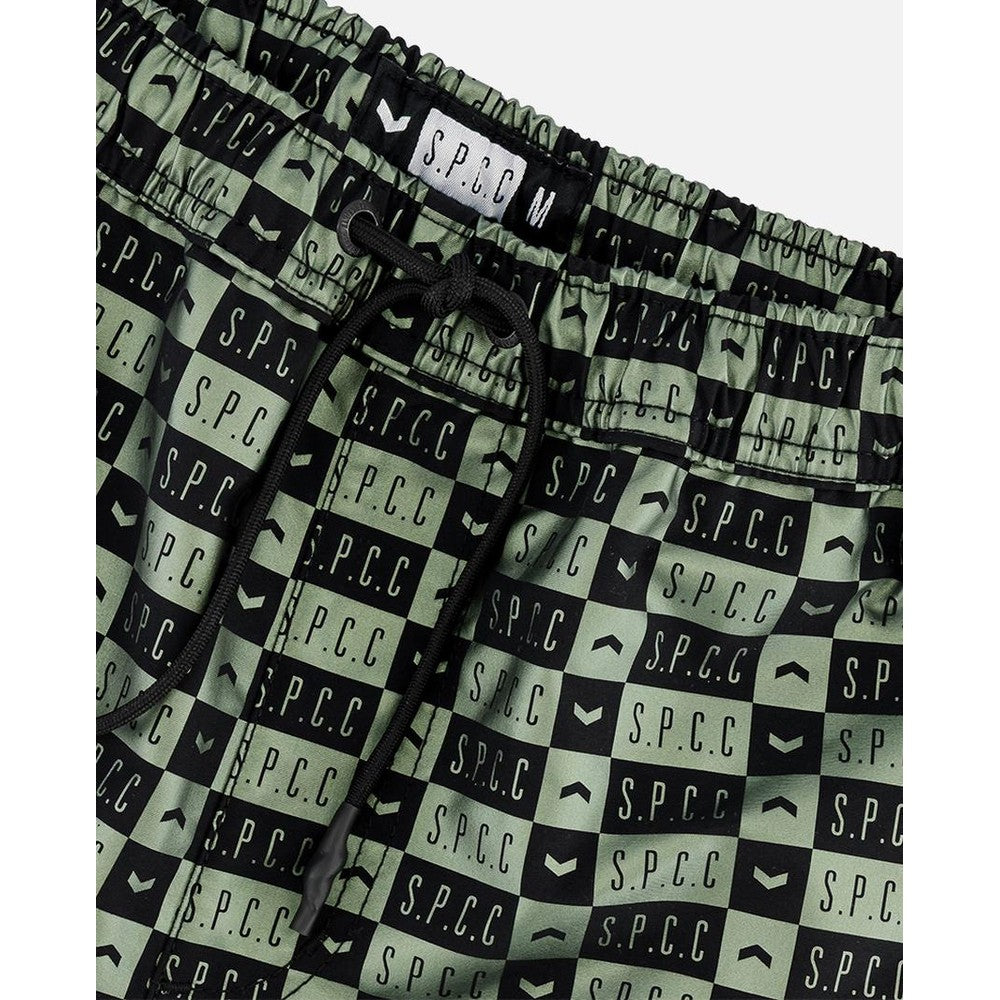 S.P.C.C Mens Maro Beach Short In Fatigue/Black