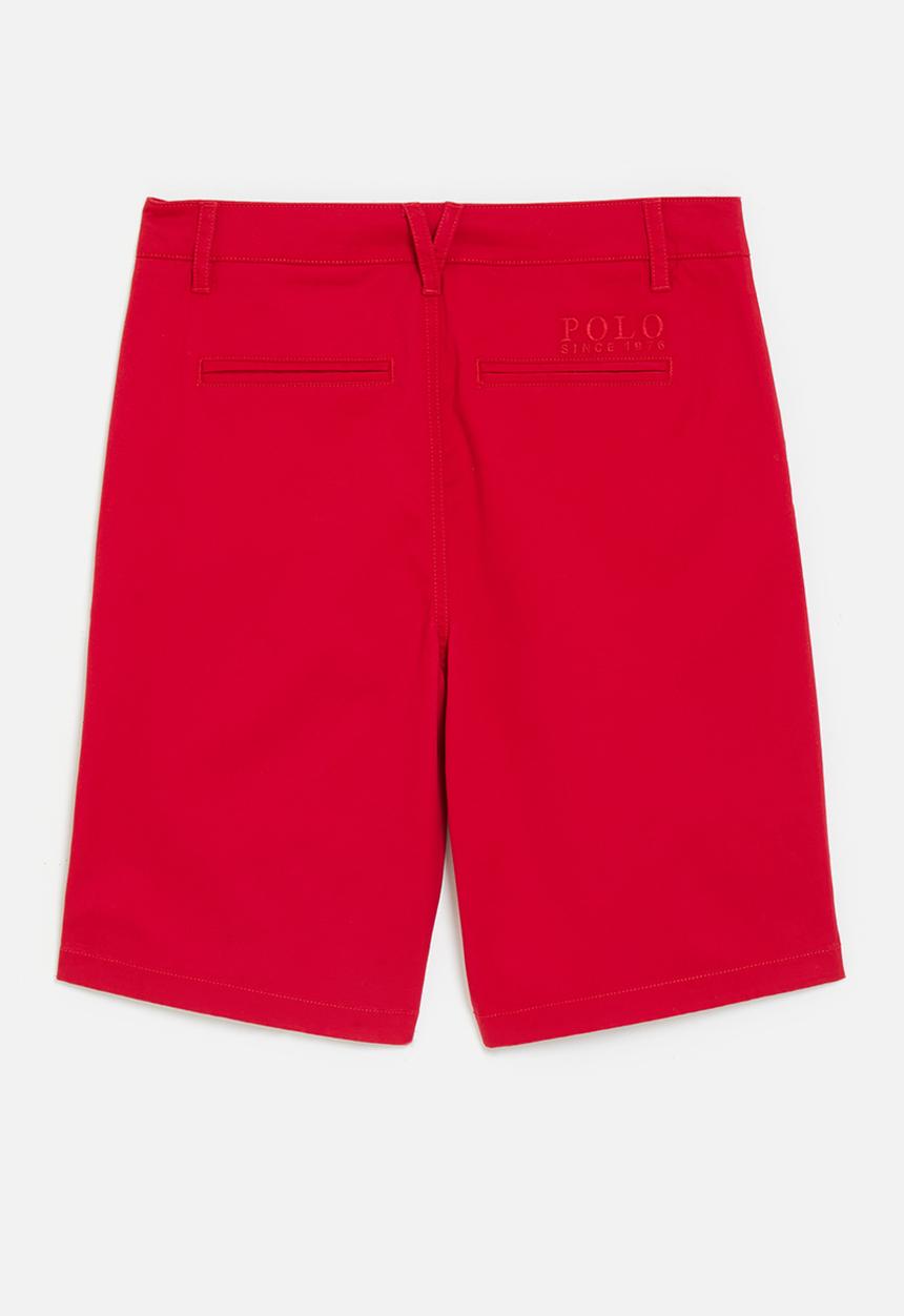 Polo Boys Andrew Chino Short In Red