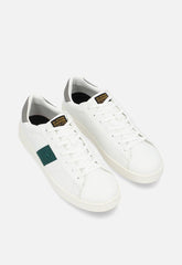 G-Star Raw Mens Recruit Cup Low Shoes White Green