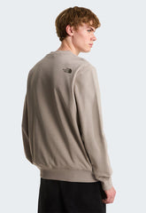 The North Face Mens Drew Peak Crew Stone Slab/New Taupe Green