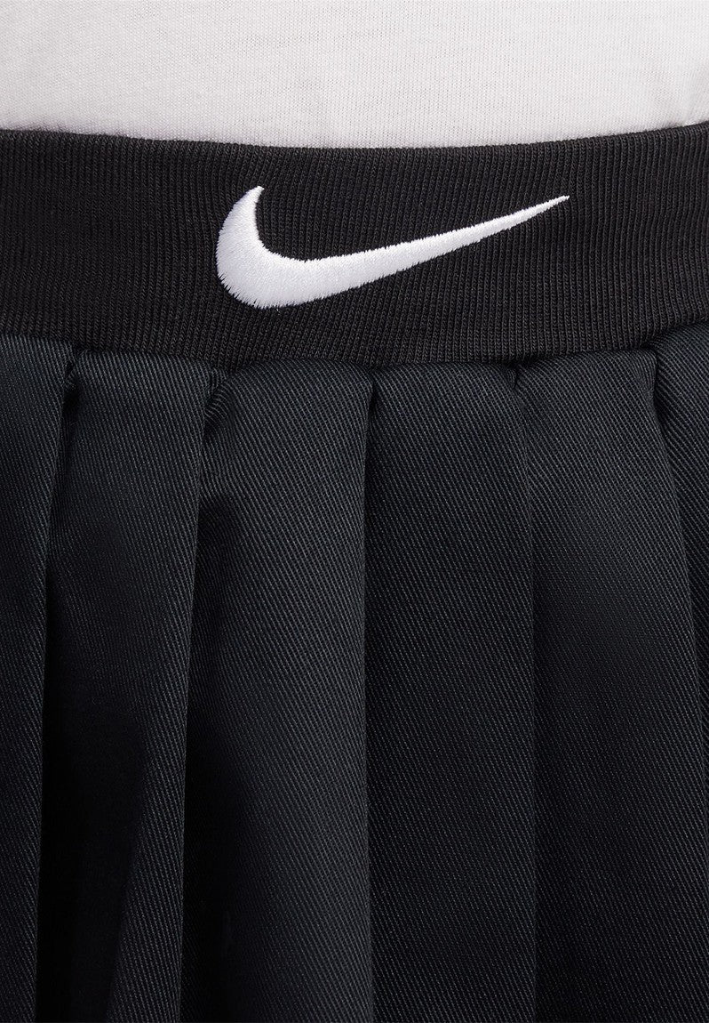 Nike Nsw Black Pleated Skirt