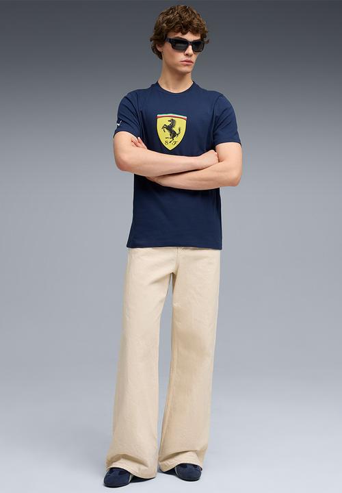 Puma Ferrari Sportswear Colored Shield Navy