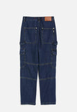 Soviet Boys Rhythm Oversized Cargo Denim Dark Indigo