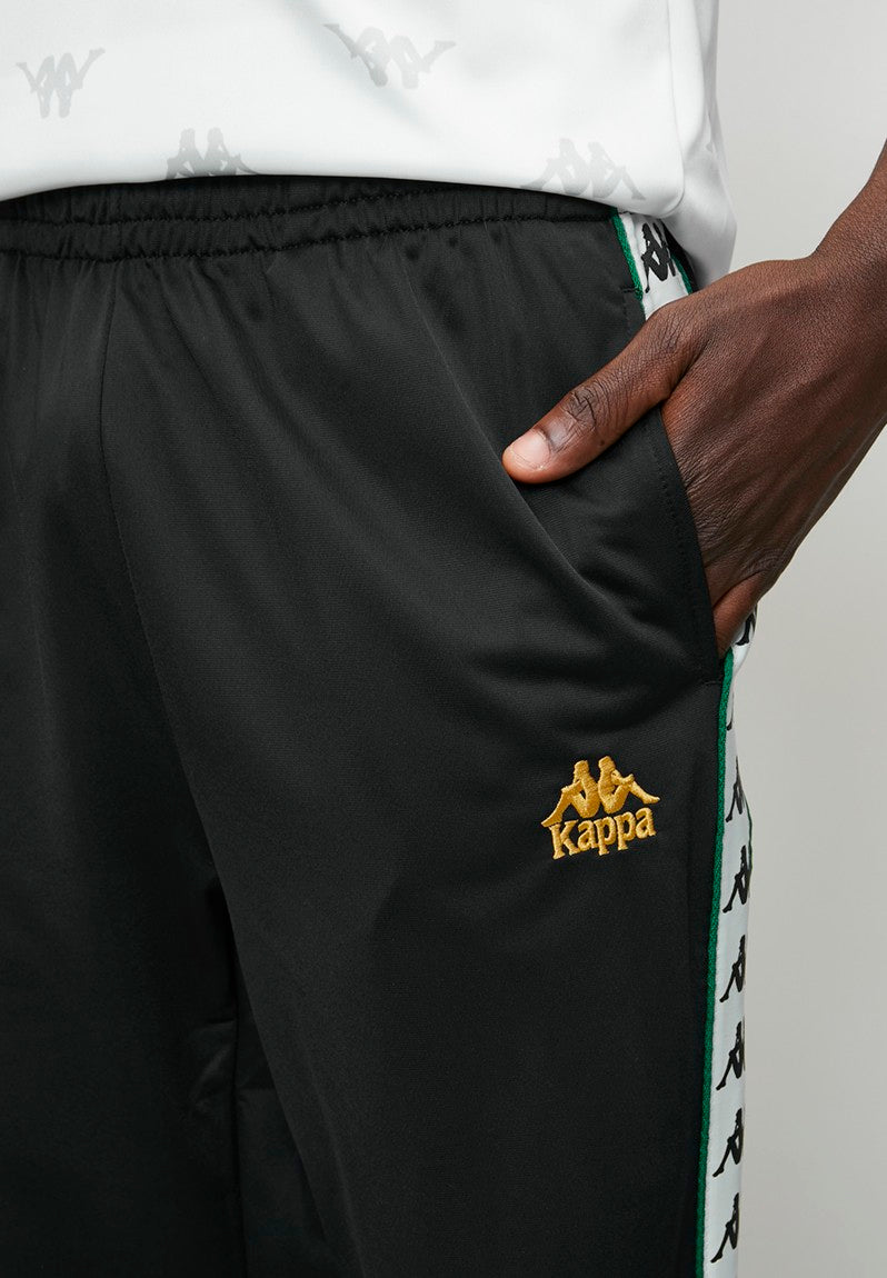 Kappa Bafana 30th Anniversary Trackpants In Black