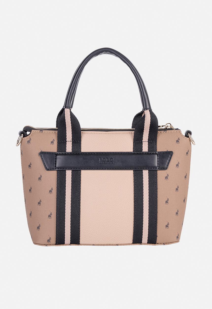 Polo Womens Isla Small Shopper Crossbody Bag In Camel