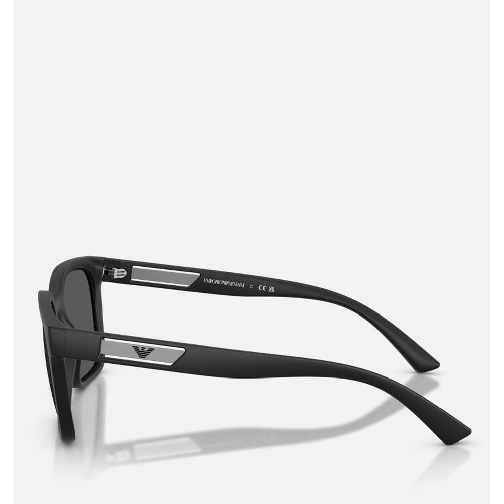 Emporio Armani Black Lens Sunglasses For Men In Black