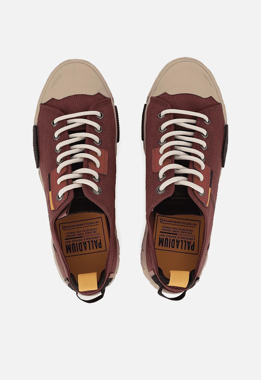 Palladium Mens Ace City Shell Shoes Raccoon