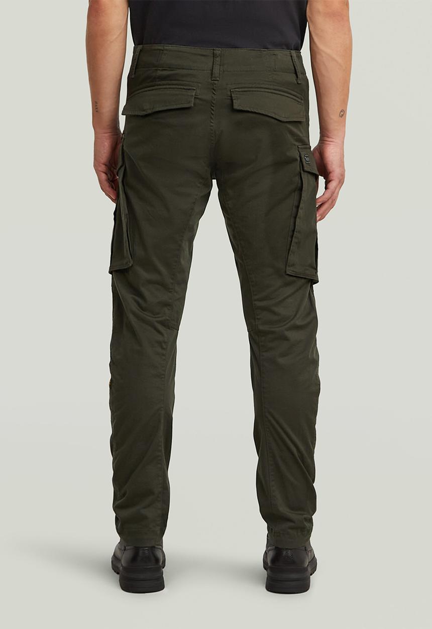 G-Star Raw Rovic Zip 3D Regular Tapered Pants In Asphalt
