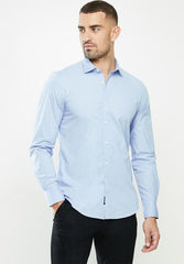 Replay M4028 80279A Shirt  905 Blue