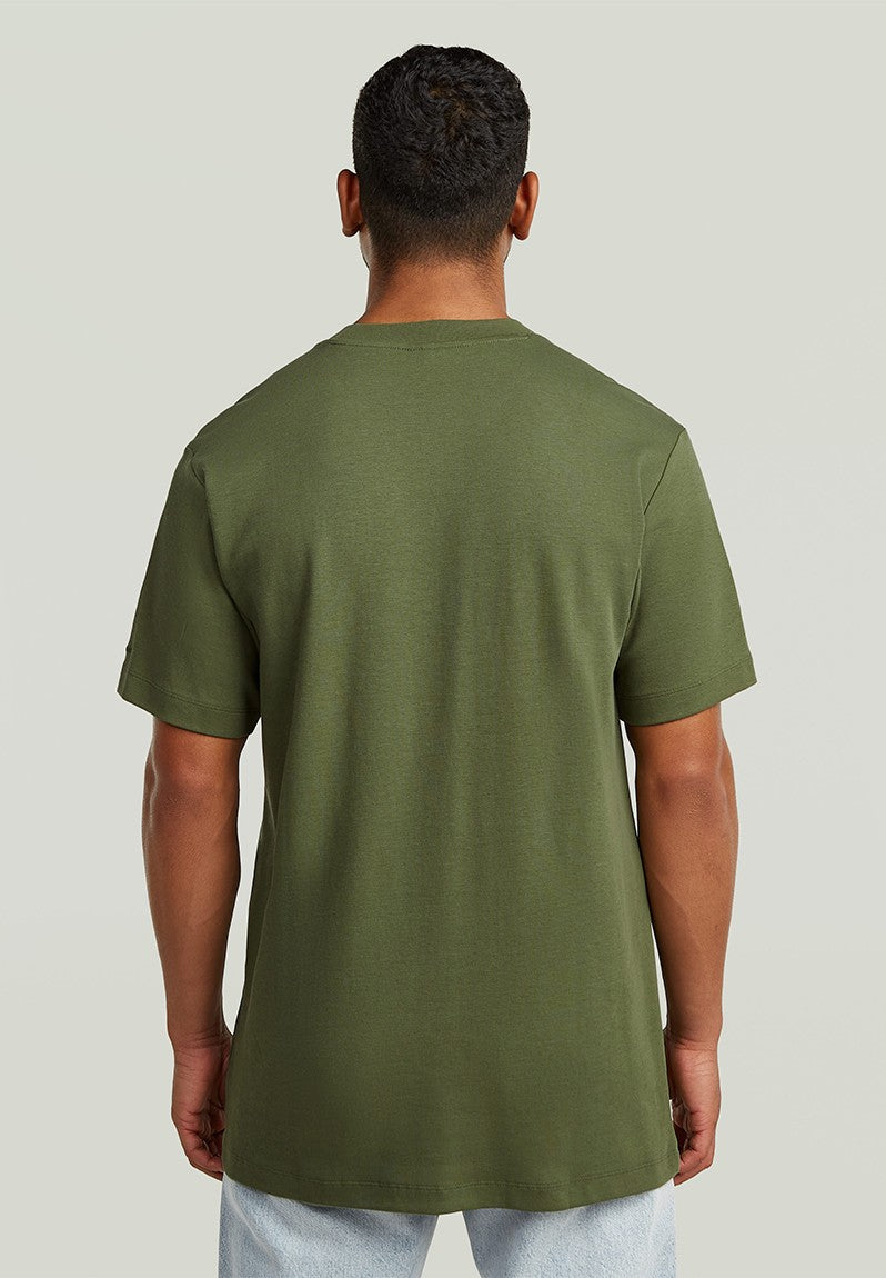 G-Star Script T-Shirt In Clover