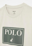 Polo 0055424 Boys Carter Printed Ls Tee  Putty