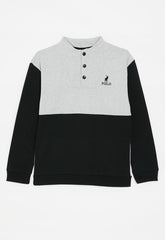 Polo Boys Anthony High Neck Sweater Black