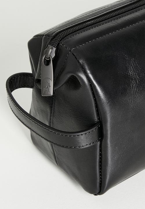 Polo Delta Toiletry Bag  Black