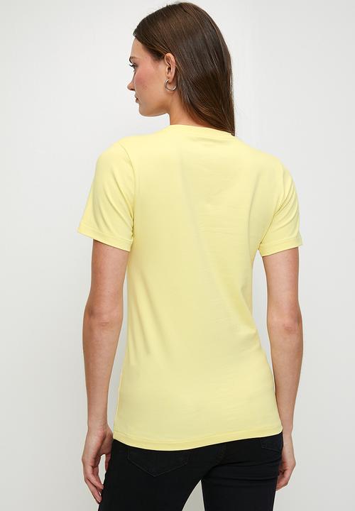 Polo Womens Allies T-Shirt In Yellow