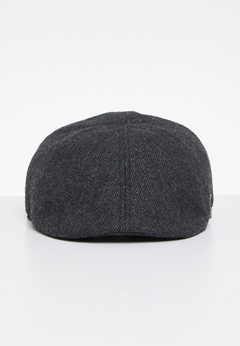 Polo Herringbone Ivy Cap Black