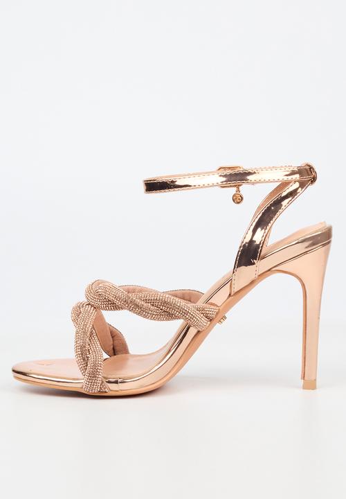 Miss Black Ladies Jazz 19 Heels Rose Gold