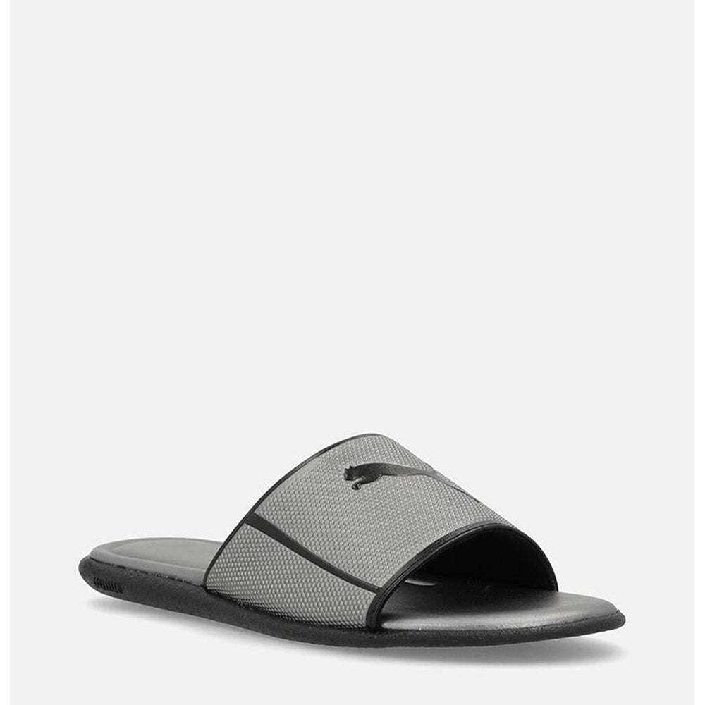 Puma Mens Sporty Embossed V3 ZADP Sandals In Aged Silver/Silver