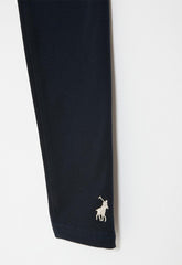 Polo Girls Victoria Full Length Leggings In Navy