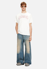 Diesel Mens T-Norm-V10 Regular T-Shirt In White