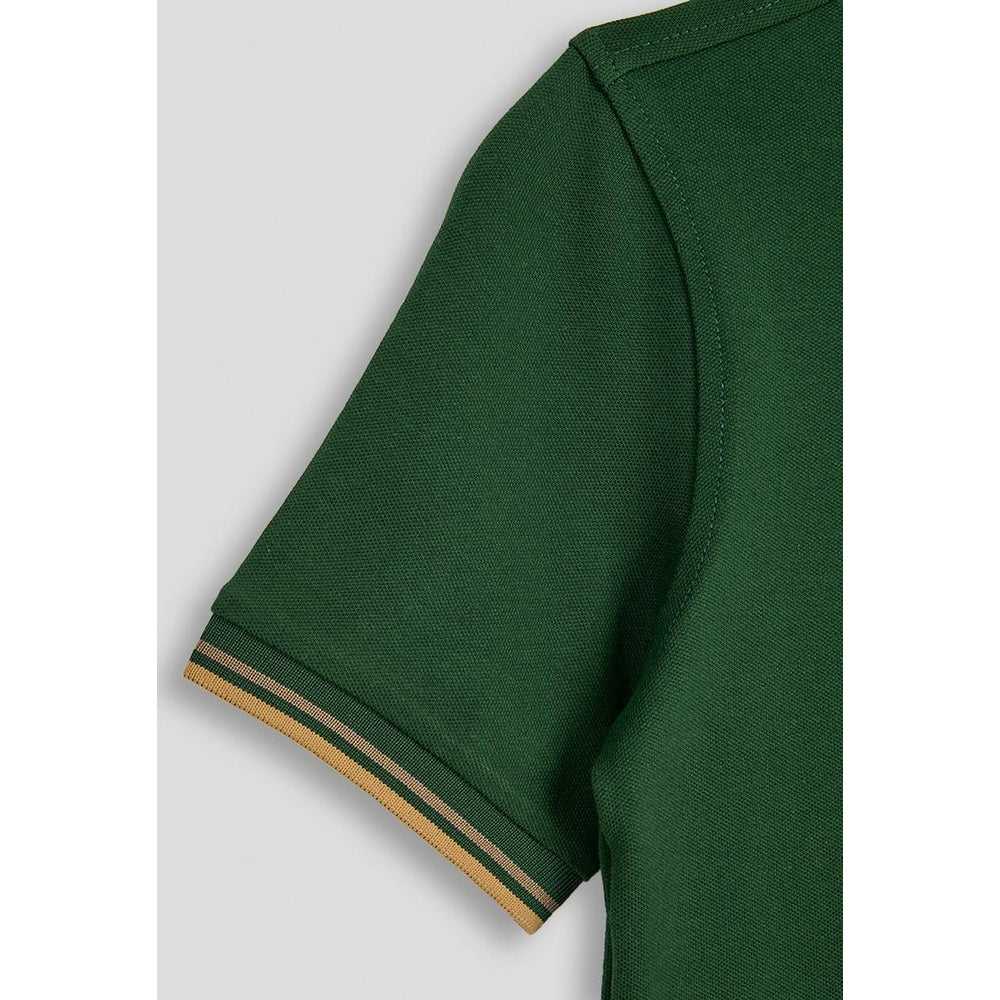 Soviet Boys Short Sleeves Fashion Golfer In Bottle Green