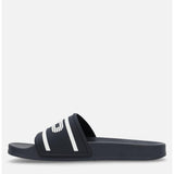 Replay Mens Up Graven Slides In Navy & White