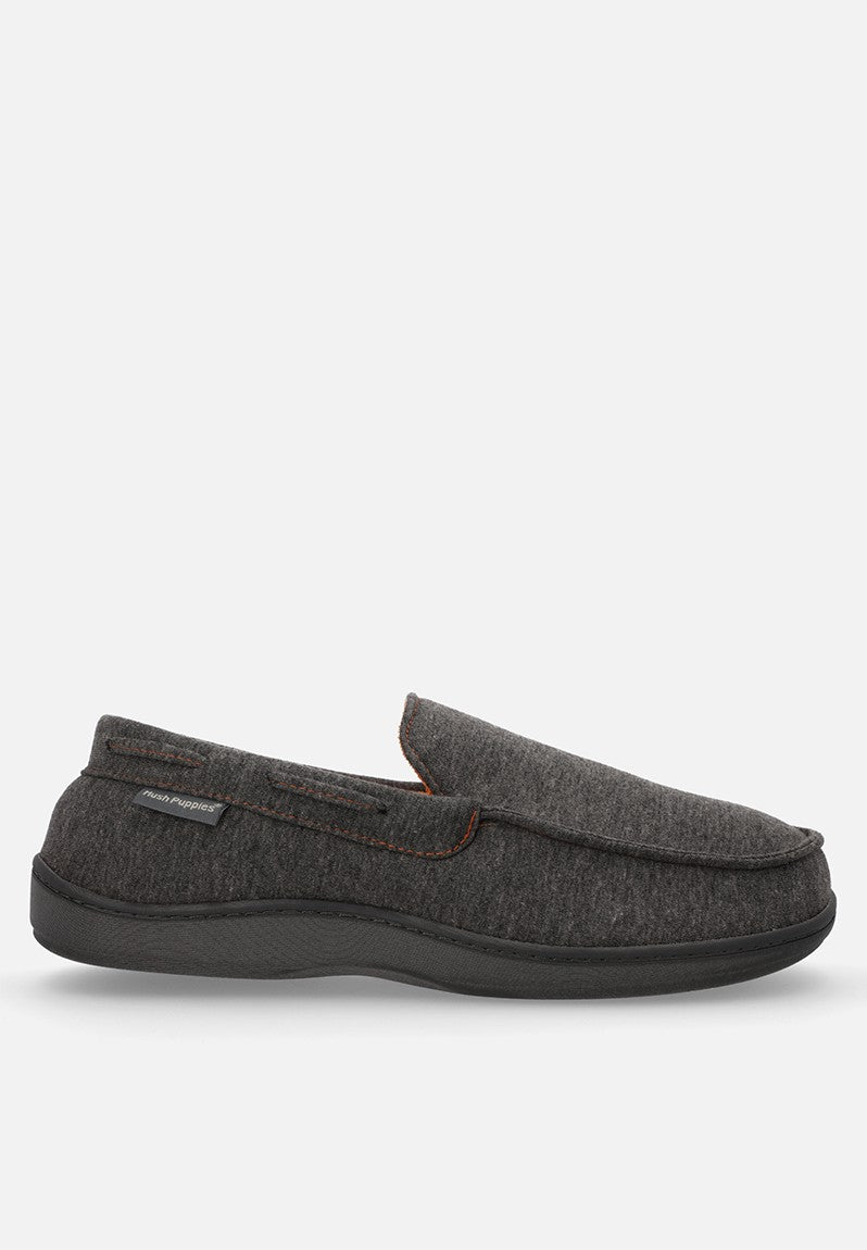 Hush Puppies Mens Barry Grey Slipper