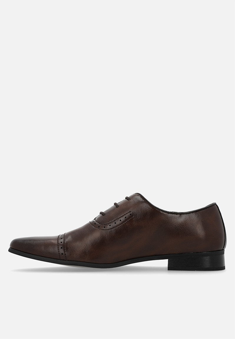 Pierre Cardin Mens Yuvan Shoes In Brown