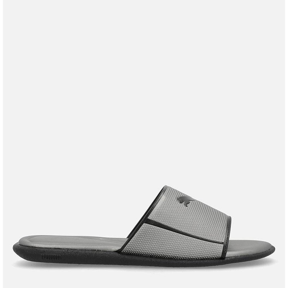 Puma Mens Sporty Embossed V3 ZADP Sandals In Aged Silver/Silver