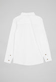 Polo Boys Nicholas Long Sleeve Shirt In White