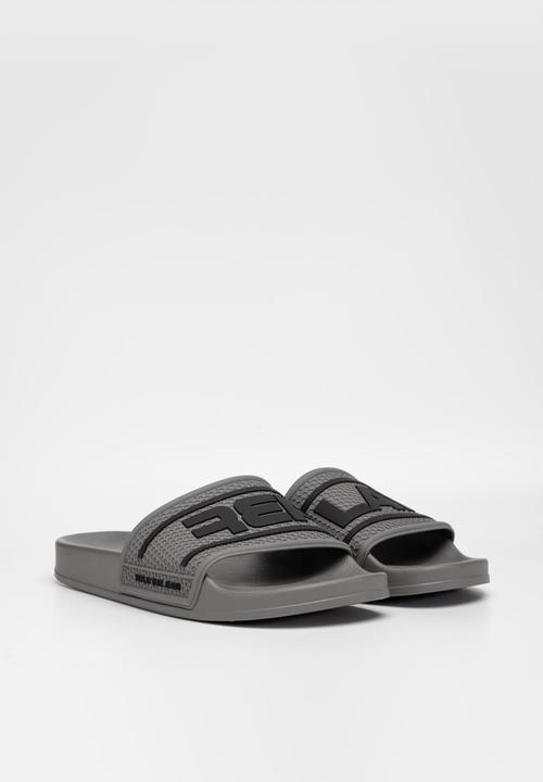 Replay Mens Up Total Slides Dk Grey
