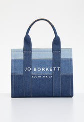 Jo Borkett Denim Large Shopper Blue