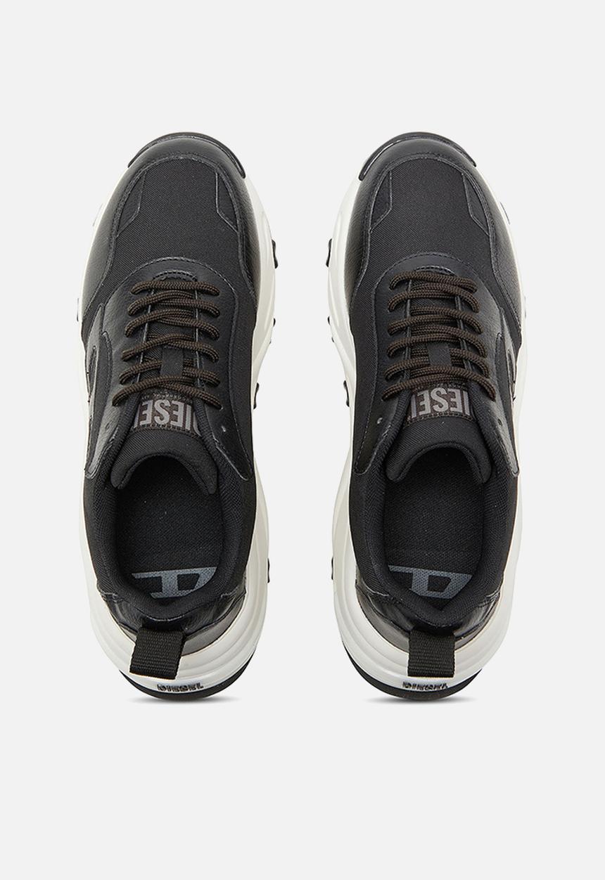 Diesel Womens L Savannah Tulu Sneaker In Black