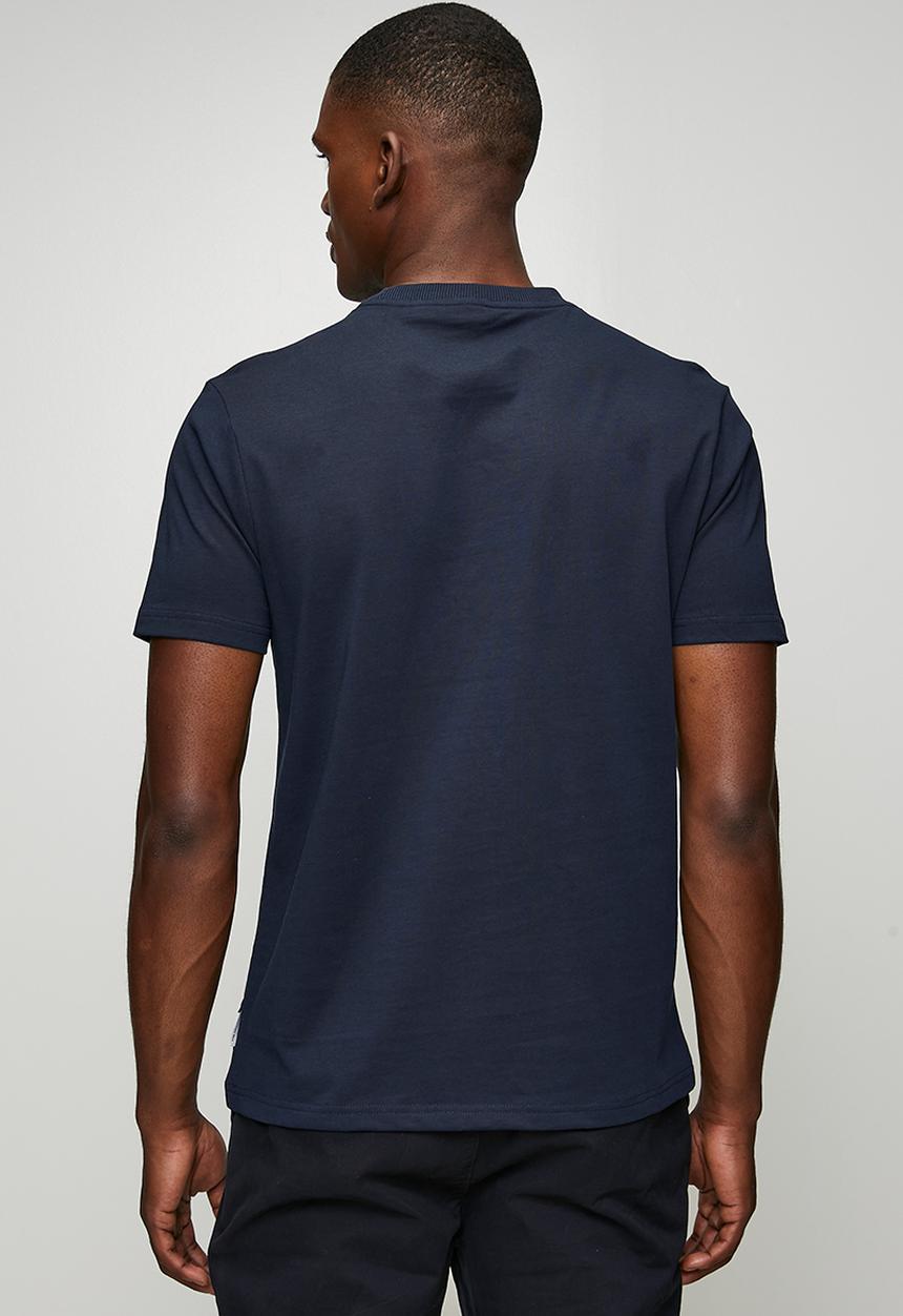 Ben Sherman Ball 260G T-Shirt Navy