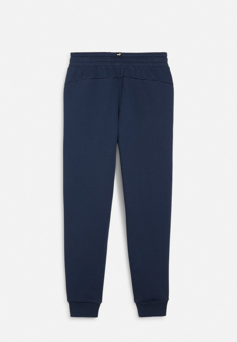 Puma Ess+ 2 Col Logo TR Pants In Navy
