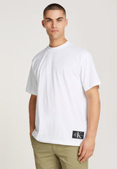 Calvin Klein J325652 Badge Relaxed Tee White