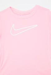 Nike Girls All Day Play Dri Fit T-shirt In Pink