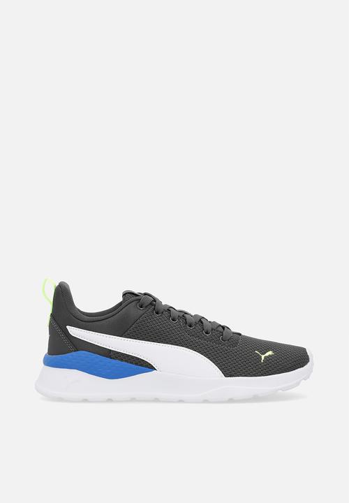 Puma Kids Anzarun Lite Jr Shoes Dusky Gray-Puma White/Fizzy Light