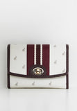 Polo Oxford Smalls Compact Trifold Purse In Grey