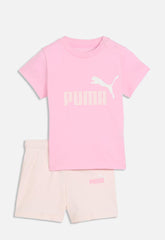 Puma Minicats Ess Tee And Shorts Set Inf Pi