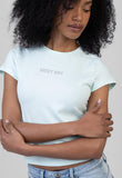 Sissy Boy Womens Sweetest Obsession Baby T-Shirt In Mint