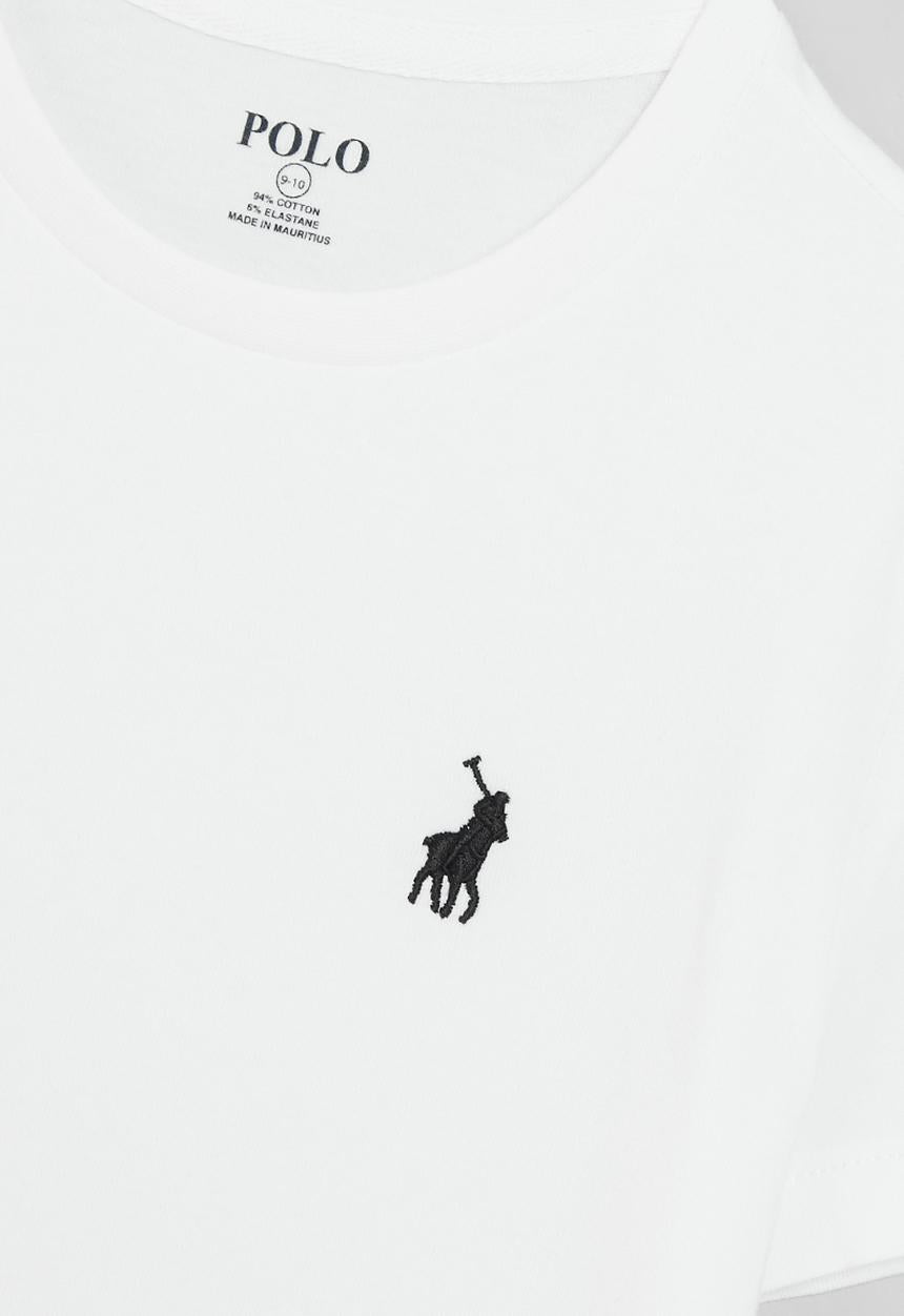 Polo Girls Kelly T-Shirt In White