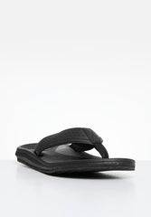 Hush Puppies Mens Strut Thong Sandals In Black