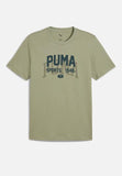 Puma Mens Graphic Army Varsity Tee